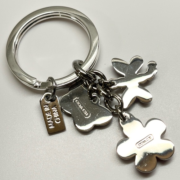 Coach Flower Garden Key Fob Bag Charm NWOT - Picture 6 of 6